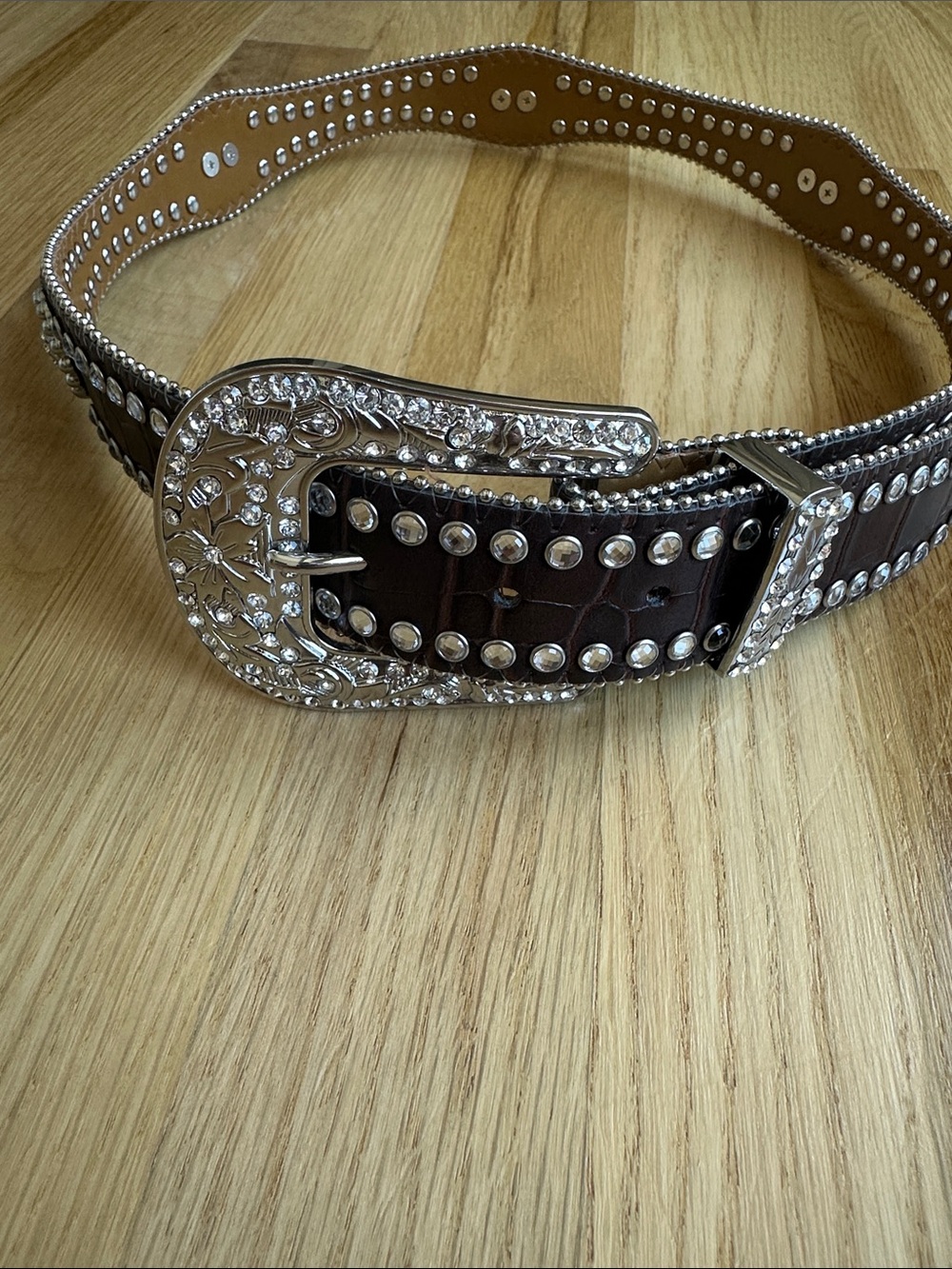 Girls Rhinestone Nocona Belt